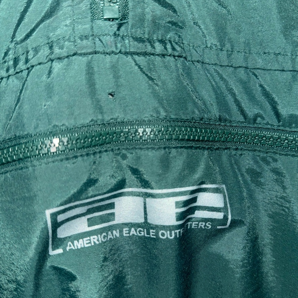American Eagle Outfitters Teal Vintage Windbreaker - Picture 3 of 6